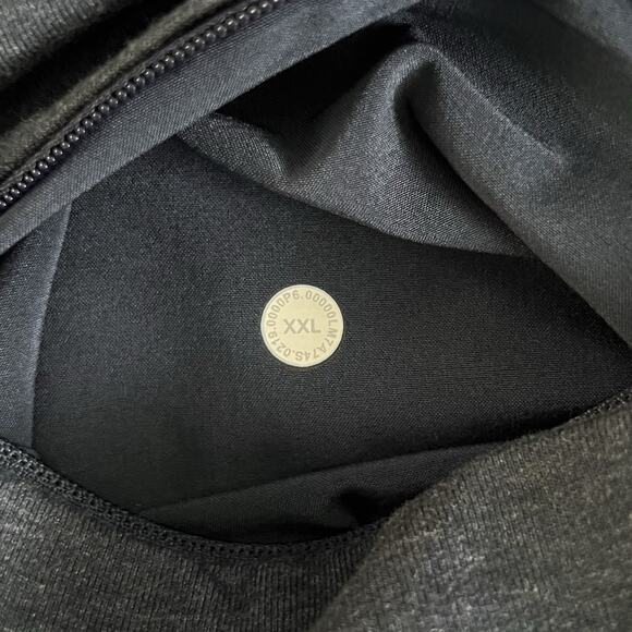 Lululemon City Sweat 9.5" Heathered True Navy French Terry Shorts - Picture 3 of 3